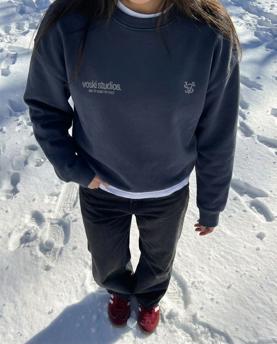 Signature Crewneck - Dark Grey