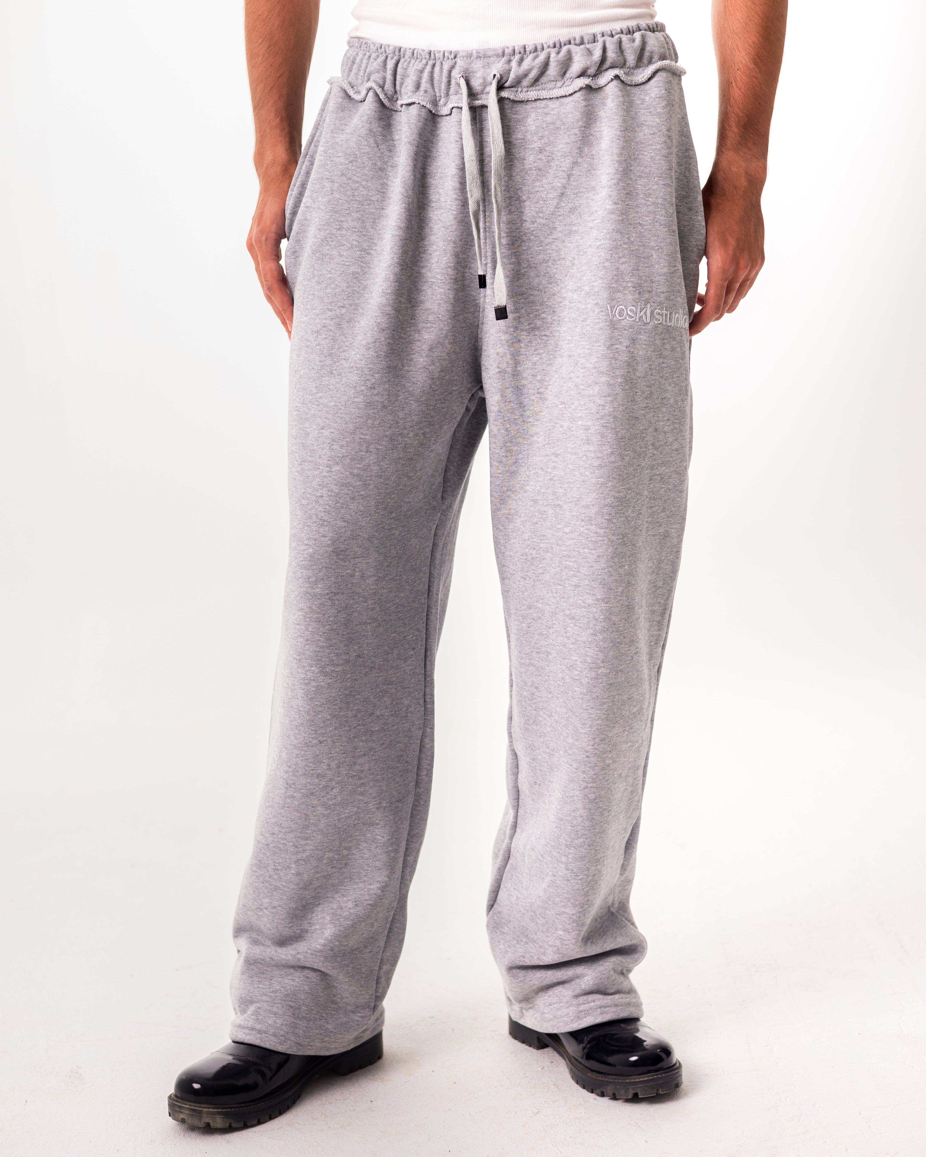 SWEATPANTS "PROPAGANDA" - LIGHT GREY