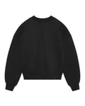 Drop Shoulder Crewneck - Black