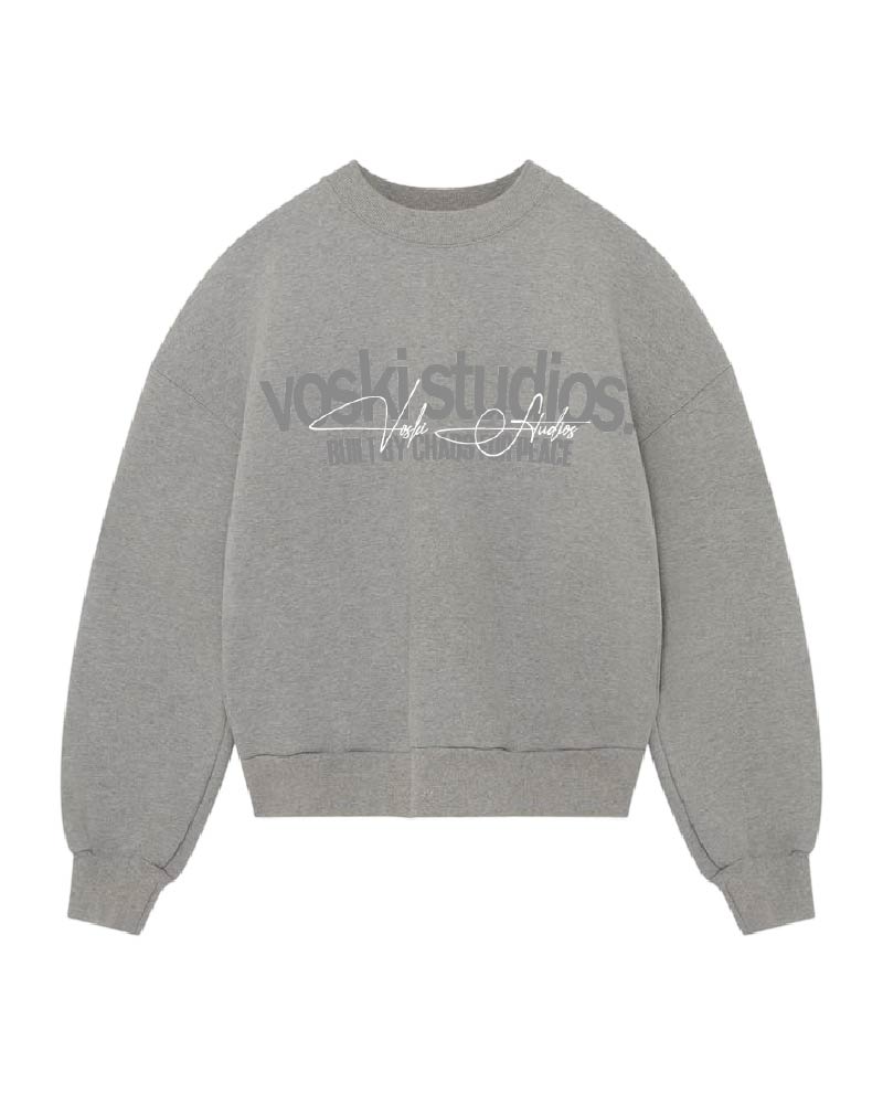Signature Crewneck - Light Grey